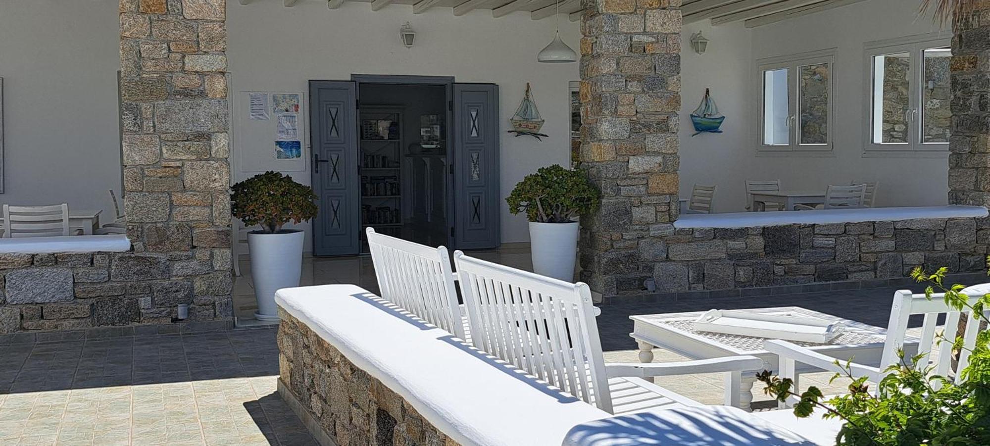 Anixi Hotel Ornos  Bagian luar foto