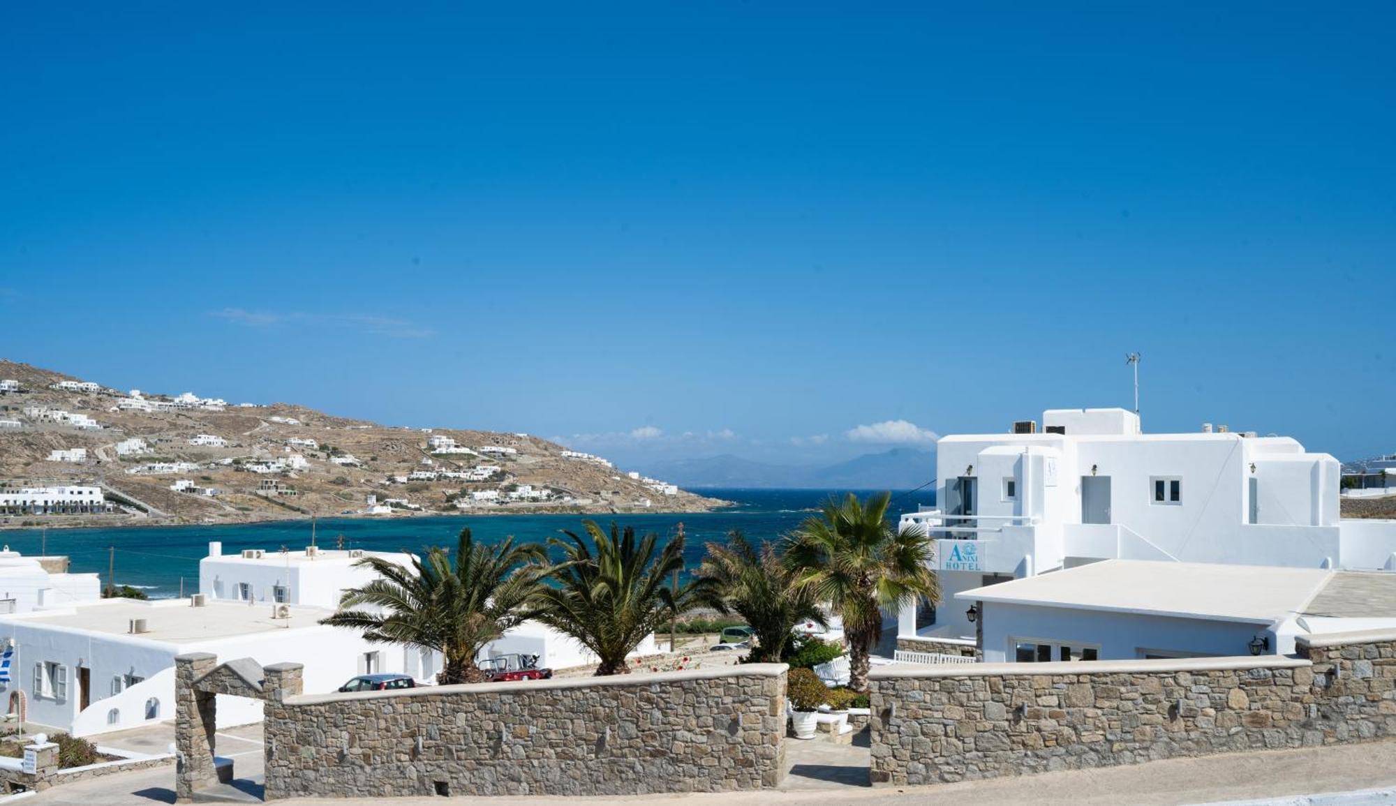 Anixi Hotel Ornos  Bagian luar foto