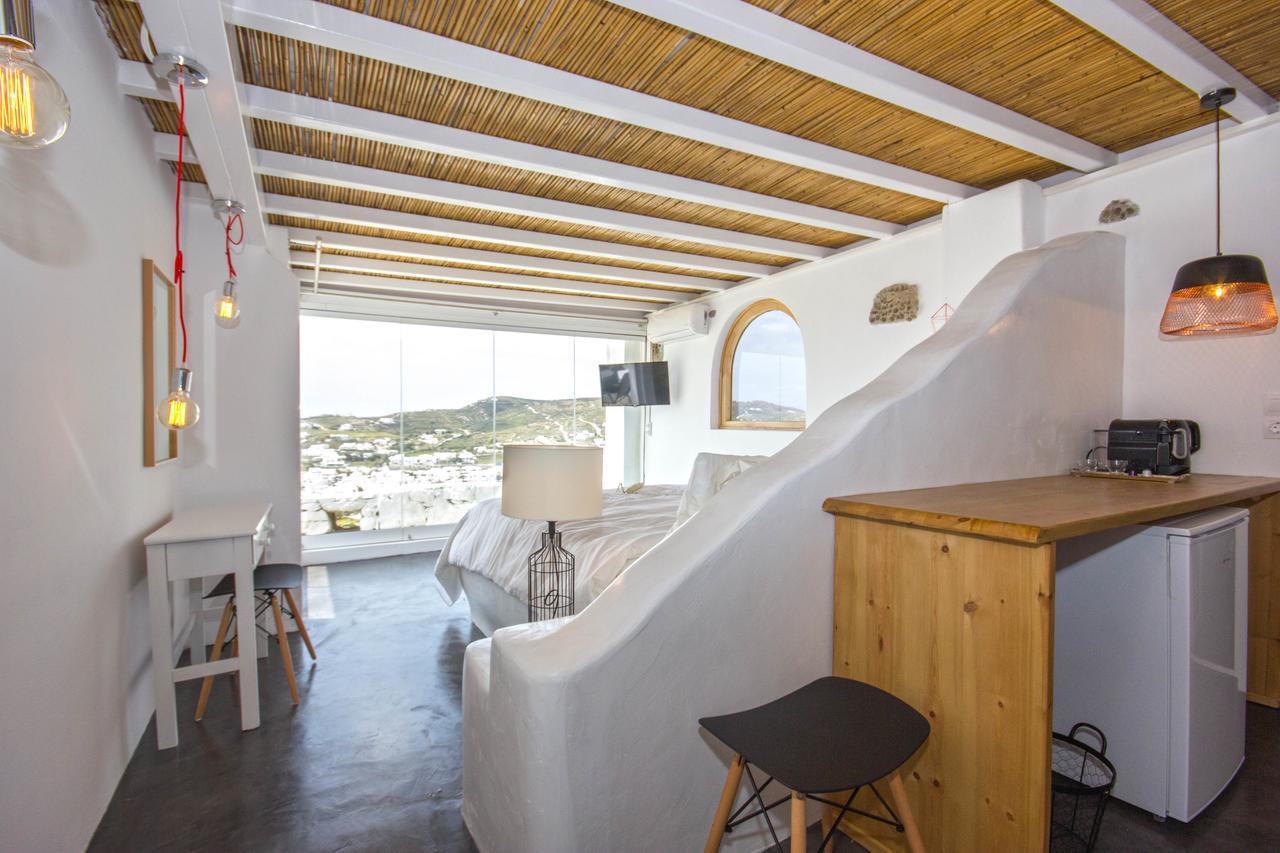 Anixi Hotel Ornos  Bagian luar foto