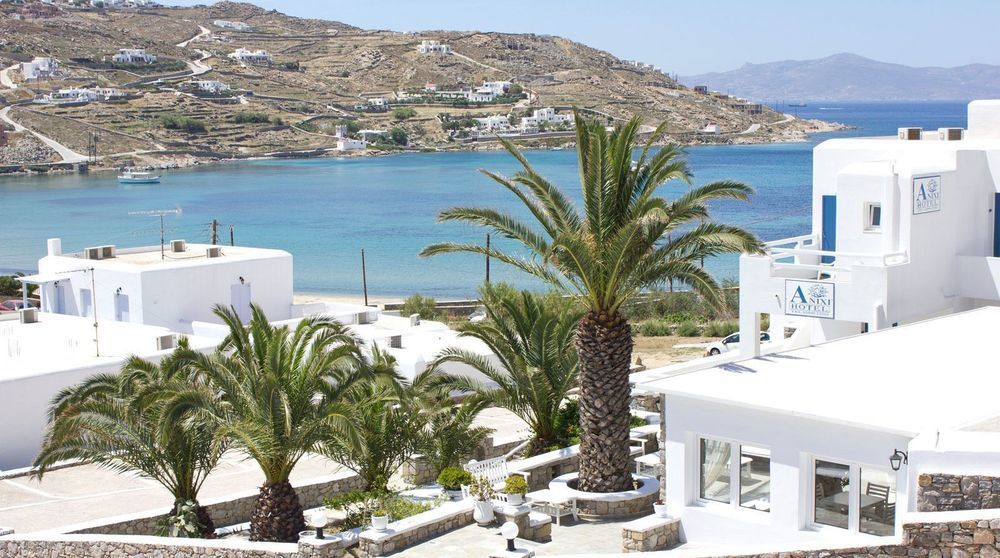 Anixi Hotel Ornos  Bagian luar foto